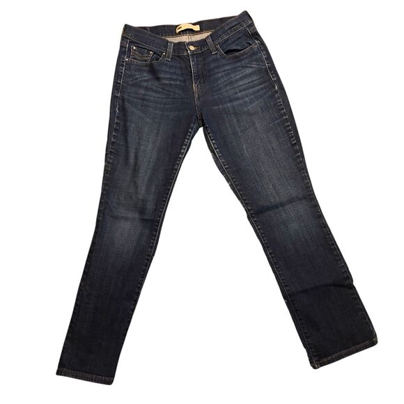 Levi Strauss bootcut 515 Jeans Size 27 X 30 Blue Jeans Woman’s Stretch - Picture 1 of 11